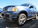 Medium Wedgewood Blue Metallic Ford Explorer in 2004
