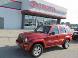 2002 Salsa Red Pearlcoat Jeep Liberty Limited 4x4 #72346709