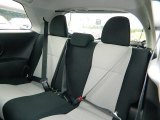 2013 Toyota Yaris LE 3 Door Rear Seat