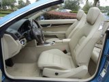 2011 Mercedes-Benz E 550 Cabriolet Almond/Mocha Interior