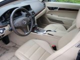2010 Mercedes-Benz E 350 Coupe Almond Beige Interior
