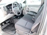2012 Chevrolet Silverado 1500 Work Truck Crew Cab 4x4 Dark Titanium Interior