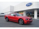 2013 Red Candy Metallic Ford Mustang V6 Coupe #72346794