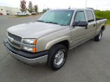 2003 Light Pewter Metallic Chevrolet Silverado 1500 LT Crew Cab 4x4 #72398231