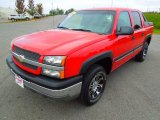 2004 Victory Red Chevrolet Avalanche 1500 4x4 #72398229