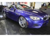 2012 San Marino Blue Metallic BMW M6 Convertible #72398099