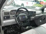 2004 Ford F450 Super Duty XL Crew Cab Dump Truck Medium Flint Interior