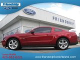 2010 Red Candy Metallic Ford Mustang GT Premium Coupe #72397703