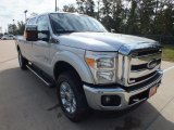 2012 Ingot Silver Metallic Ford F250 Super Duty Lariat Crew Cab 4x4 #72398464