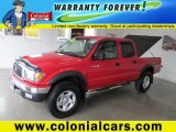 2004 Radiant Red Toyota Tacoma V6 TRD Double Cab 4x4 #72398457