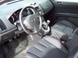 2012 Nissan Sentra SE-R Spec V Charcoal Interior