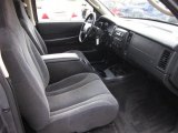 2003 Dodge Dakota SXT Regular Cab 4x4 Dark Slate Gray Interior