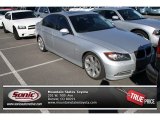 2008 Titanium Silver Metallic BMW 3 Series 335xi Sedan #72397536