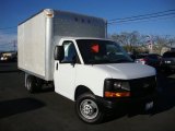 2008 Summit White Chevrolet Express Cutaway 3500 Commercial Moving Van #72398154