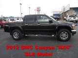2012 Onyx Black GMC Canyon SLE Crew Cab 4x4 #72398403