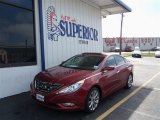 2012 Sparkling Ruby Red Hyundai Sonata SE #72397646