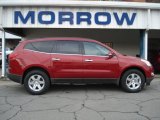 2012 Crystal Red Tintcoat Chevrolet Traverse LT AWD #72397747