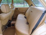 1981 Mercedes-Benz E Class 300 D Sedan Rear Seat