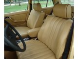 1981 Mercedes-Benz E Class 300 D Sedan Front Seat