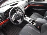 2010 Subaru Legacy 2.5i Limited Sedan Off Black Interior