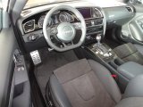 2013 Audi RS 5 4.2 FSI quattro Coupe Black Fine Nappa Leather/Black Alcantara Inserts Interior
