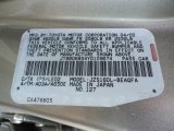 2000 GS Color Code for Burnished Gold Metallic - Color Code: 4P2