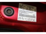 2003 Expedition Color Code for Laser Red Tinted Metallic - Color Code: E9