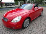 Absolutely Red Lexus SC in 2003