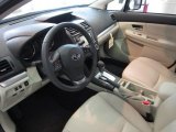 2013 Subaru XV Crosstrek 2.0 Limited Ivory Interior