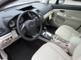 2013 Subaru Impreza 2.0i Premium 4 Door Ivory Interior