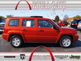 2008 Sunburst Orange Pearl Jeep Patriot Sport 4x4 #72397601