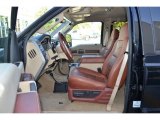 2008 Ford F250 Super Duty King Ranch Crew Cab 4x4 Camel/Chaparral Leather Interior