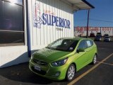 2013 Electrolyte Green Hyundai Accent SE 5 Door #72469864