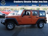 2013 Crush Orange Jeep Wrangler Unlimited Sport 4x4 #72469951