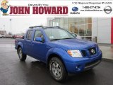 2012 Metallic Blue Nissan Frontier Pro-4X Crew Cab 4x4 #72470276