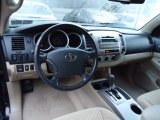 2010 Toyota Tacoma V6 SR5 Access Cab 4x4 Sand Beige Interior