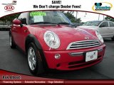 2006 Chili Red Mini Cooper Convertible #72470350