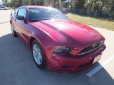2013 Red Candy Metallic Ford Mustang V6 Premium Coupe #72470449