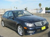 2013 Lunar Blue Metallic Mercedes-Benz C 250 Sport #72470023