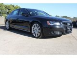 2013 Phantom Black Pearl Effect Audi A8 L 4.0T quattro #72470401