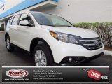 2013 White Diamond Pearl Honda CR-V EX-L AWD #72521963