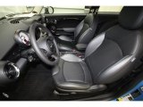 2013 Mini Cooper S Hardtop Bayswater Punch Rocklike Anthracite Leather Interior
