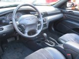 2004 Chrysler Sebring Touring Convertible Dark Slate Gray Interior
