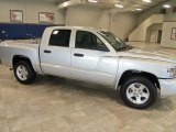 2011 Bright Silver Metallic Dodge Dakota Big Horn Crew Cab 4x4 #72522178