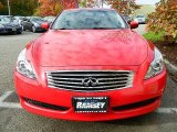 2009 Vibrant Red Infiniti G 37 x Coupe #72522116