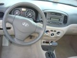 2007 Hyundai Accent GLS Sedan Dashboard