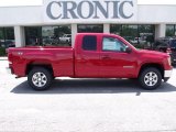 2010 Fire Red GMC Sierra 1500 SLE Extended Cab #72544793
