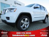 2013 Bright White Jeep Grand Cherokee Limited #72551329