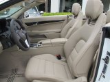 2013 Mercedes-Benz E 350 Cabriolet Almond Interior