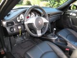 2010 Porsche 911 Carrera 4S Cabriolet Black Interior